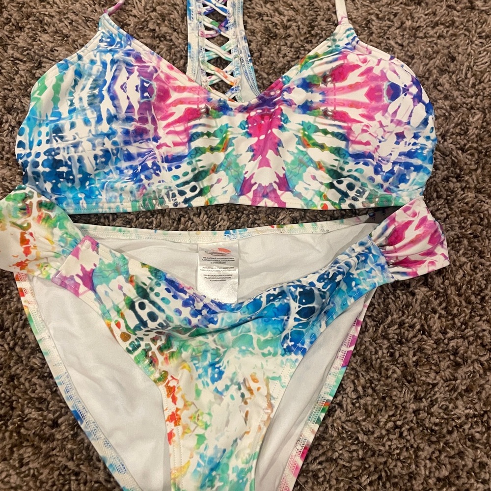 Colorful womens Swim Set